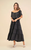 Black Long Summer Dress - Eurockk.com