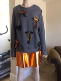 Rose Gold Ribbon Sweatshirt - Eurockk.com