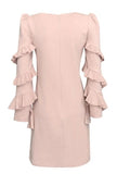 Darling Ruffle Pink Dress - Eurockk.com