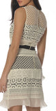 Broderie Lace  White Dress - Eurockk.com