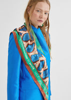 Blue and Green Scarf