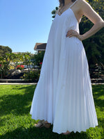 White Cotton Summer Dress