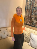 Orange Fur Collar - Eurockk.com