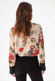 Floral Camel Blouse