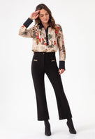 Floral Camel Blouse