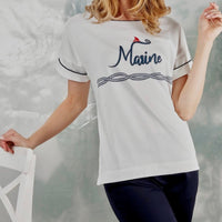 Marine Cotton T-shirt - Eurockk.com
