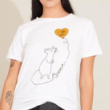 Golden Heart T-shirt - Eurockk.com