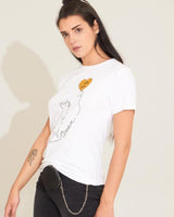Golden Heart T-shirt - Eurockk.com