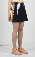 Striped Plastic Skirt - Eurockk.com