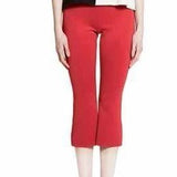 Jane Red Crop Pants - Eurockk.com