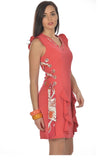 Hawaiian Coral Dress - Eurockk.com