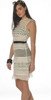Broderie Lace  White Dress - Eurockk.com