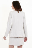 Tweed Golds Off White Jacket - Eurockk.com