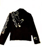 Royals Embroidered Jeans Jacket - Eurockk.com
