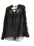 Dawn Black Lace Shirt - Eurockk.com