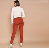 Orange Brick Slim Pants - Eurockk.com