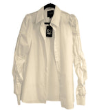 White Fashionable Chemise - Eurockk.com