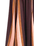 Brown and Pink linear Soft Top - Eurockk.com