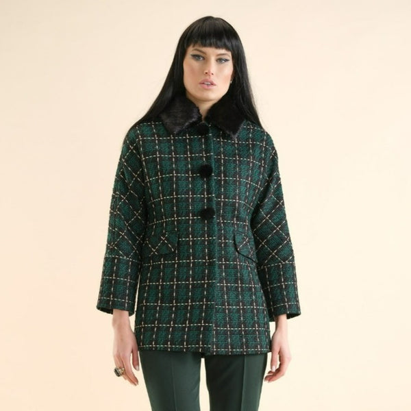 Green Tweed Jacket - Eurockk.com
