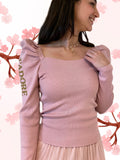 Pink J'adore Sweater - Eurockk.com