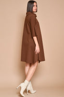 Brown Dress - Eurockk.com