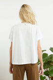 White Sequinned T-shirt - Eurockk.com