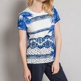 Saphire Blue T-shirt - Eurockk.com